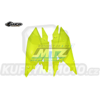 Bočnice Suzuki RMZ450 / 18-25 + RMZ250 / 19-25 - barva FLUO žlutá (neon žlutá)