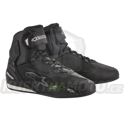 Boty kožené pánské  Faster3 Alpinestars - černé