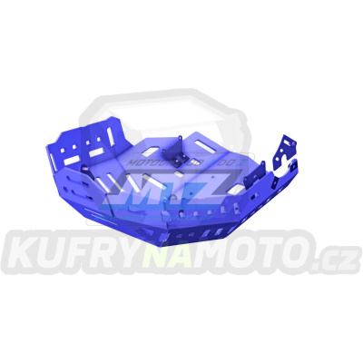 Kryt pod motor hliníkový Dual Sport - Honda NC750X DCT / 21-23 - barva modrá