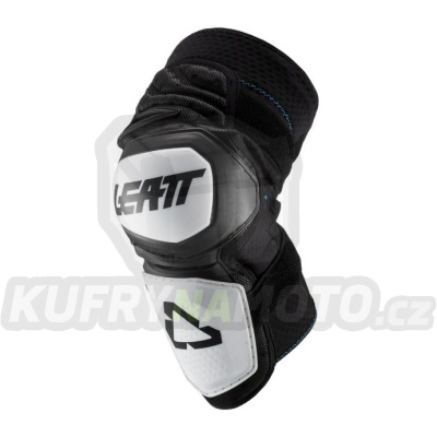 LEATT nákoleníky chrániče kolen ENDURO WHITE/black barva černá/bílá velikost L/XL