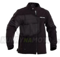 Dětská moto bunda RICHA TOULON 2 SOFTSHELL JUNIOR černá