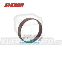 Kroužek pístku zadního tlumiče Showa Piston Ring (průměr 50mm / výška 10mm) - teflonový