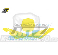 Polepy číslových tabulek (vystřižené) - Husqvarna TC449 / 11-13 - barva žlutá