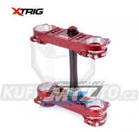 Brýle (Triple-Clamps) kompletní Xtrig ROCS Factory - KTM 125SX+150SX+250SX + 250SXF+350SXF+450SXF / 13-22 + 125EXC+150EXC+200EXC+250EXC+300EXC + 250EXCF+350EXCF+450EXC+500EXC + Husqvarna TC+FC/14-22 + TE+FE/15-23 + GasGas MC+MCF+EC+ECF (offset 20-22)