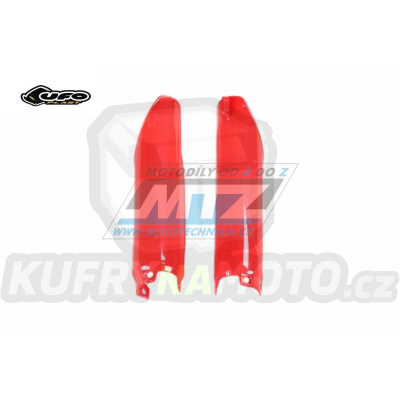 Kryty předních vidlic Honda CR125+CR250+CR500 / 91-07 + CRF250R / 04-13 + CRF450R / 02-08 + Gas-Gas EC125+EC250+EC300+ECF450 + TM MX+MXF+EN+ENF - barva červená (červená Honda 2000-2019)
