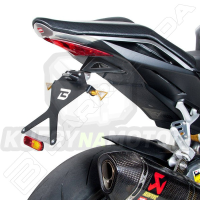 SKLOPNÝ DRŽÁK SPZ Barracuda Aprilia Tuono 1000 V 4 2011 - 2017