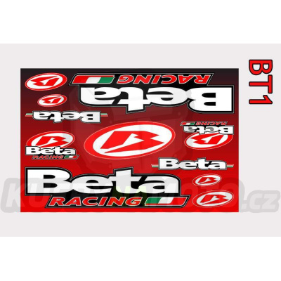 Samolepky BETA BT1