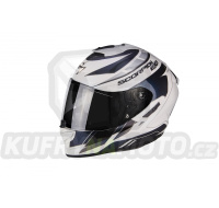 Moto přilba SCORPION EXO-1400 AIR CUP perleťově bílo/modrý chameleon