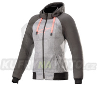 bunda STELLA CHROME SPORT, ALPINESTARS, dámská (šedá/tmavě šedá/růžová)