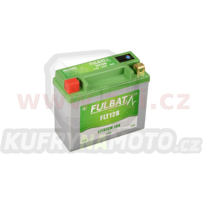 lithiová baterie  LiFePO4 YT12B-BS, YT14B-BS FULBAT  12V, 6Ah, 360A, hmotnost 0,82 kg, 150x69x130