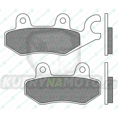 brzdové destičky, NEWFREN (směs ROAD TOURING SINTERED) 2 ks v balení