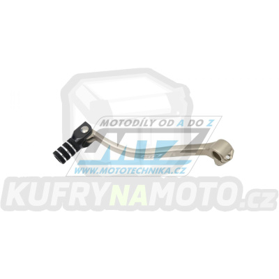 Řadička (řadicí páka) Kawasaki KXF250 / 04-05 + Suzuki RMZ / 04-06 - stříbrná