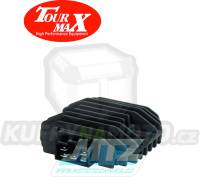 Regulátor dobíjení RGU-209 Tourmax - Yamaha YZFR6+YZFR1 + TDM850+TRX850 + YZF600R ThunderCat + SZR660+FZR600R + XVS650 Dragstar + XT600Z Tenere + XT660R+XT660X + Majesty+Teo+XMax + Peugeot+MBK+Italjet+Benelli