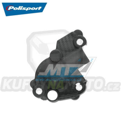 Kryt víka vodní pumpy - Yamaha YZF250 / 15-25 + YZF450 / 10-22 - barva černá