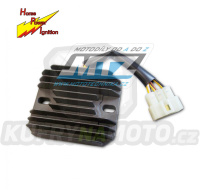 Regulátor dobíjení Kawasaki ZR400+ZRX400 (ZR400) / 94-08 + ZRX400 ZRX-II (ZR400) / 95-08 + ZX400+ZZ-R400 (ZX400)+ZZ-R500 (ZX500) / 90-92 + ZX600 Ninja (ZX-6)+ZZ-R600 (ZX600) / 91-93