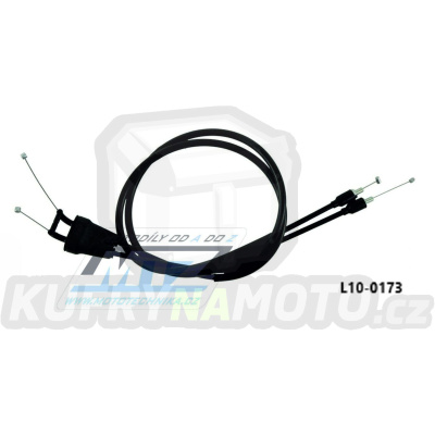 Lanko plynu KTM 250SXF+350SXF+450SXF / 19-22 + 250EXCF+350EXCF+450EXC+500EXC / 20-23 + 450SMR + Husqvarna FC250+FC350+FC450 / 19-22 + FE250+FE350+FE450+FE501 / 20-23 + FX450 + Gas-Gas ECF+MCF+EXF