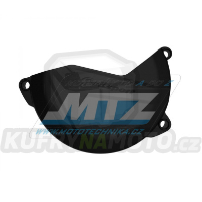 Kryt spojkového víka Kawasaki KXF450 / 06-15 - barva černá