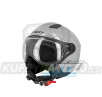 Přilba S-LINE Eight S779 Jet Helmet Shiny Grey - Aviator visor - šedá - velikost L