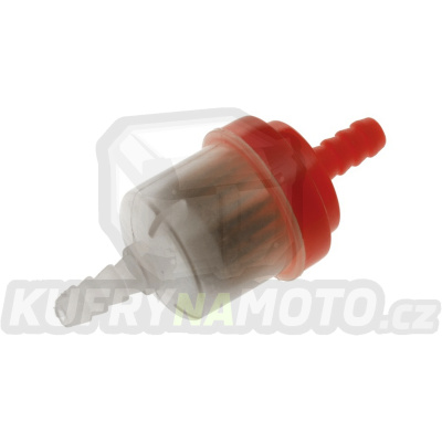 palivový filtr s papírovou vložkou, Q-TECH (pro vnitřní průměr hadice 5-6 mm)