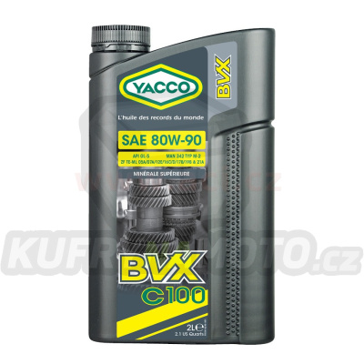 Převodový olej YACCO BVX C 100 80W90 2L