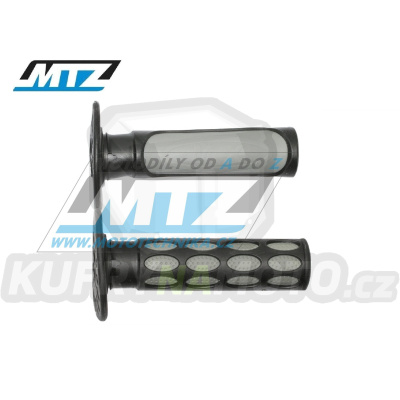 Rukojeti/Gripy Offroad MX1 (115mm) - černo-šedé