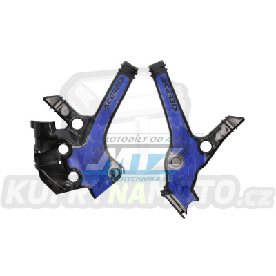Kryty rámu Yamaha YZ85 / 22-25 - barva černo-modrá