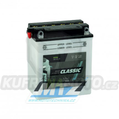 Baterie (akumulátor motocyklový) YB12AL-A (12V-12Ah)