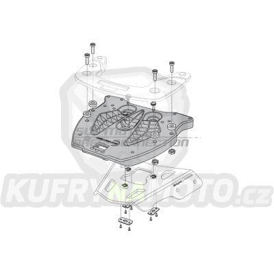 Adaptér plotna GPT pro kufr Krauser pro držák nosič ALU RACK SW Motech GPT.00.152.420