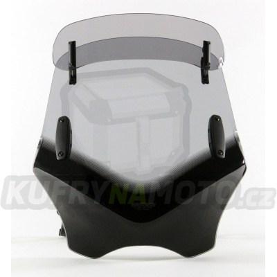 Plexi plexisklo MRA BMW R 1200 R - 2010 typ V - flow vario turistické C čiré