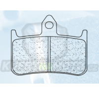 Přední brzdové destičky CL Brakes HONDA 650 Bros Product One  směs S4 - akce