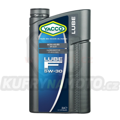 Motorový olej YACCO LUBE F 5W30, 2 L