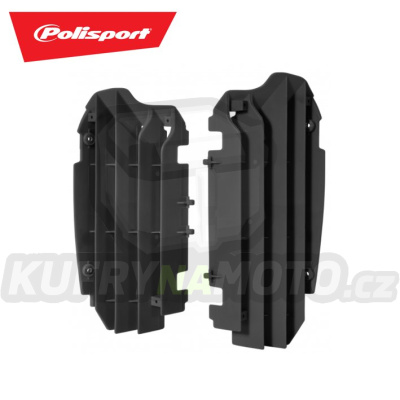 Mřížky chladičů - Kawasaki KXF250 / 10-16 (barva černá)