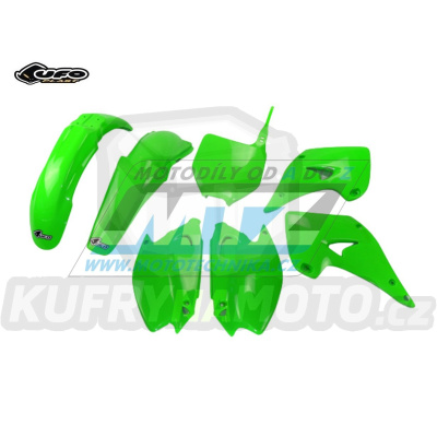 Sada plastů Kawasaki KX125+KX250 / 03-08 - barva zelená