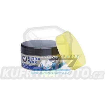 Konzervační pasta s voskem pro obnovu lesku karoserie K2 Ultra Wax (obsah 250g)