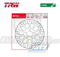Kotouč brzdový TRW MST511 (300/56/5D) - Harley Davidson FLHR+FLHRC+FLHT1+FLHTC+FLHTCU+FLHX+FLTRU+FLTRX + FLD+FLHTCUL+FLHTK+FLTRXS1+FLHTKL+FLHX+FLHXS + FXBB+FXBR+FXFB+FLHTKSE1+FLFBS+FLHCS+FLHXSE+FLHTKSE