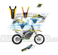 Polepy s potahem sedla (sada polepů a potah sedla Dream) - Suzuki RMZ450 / 08-17 - typ polepů Dream4