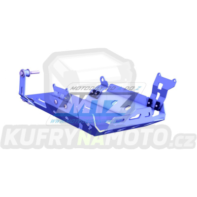 Kryt pod motor hliníkový Dual Sport -  Suzuki DL1000 V-Strom / 14-16 - barva modrá