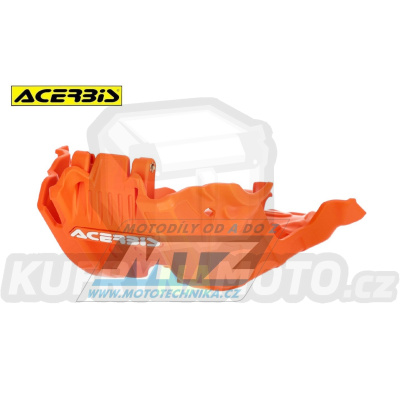 Kryt pod motor Acerbis KTM 125SX / 23-25 + 150EXC / 24-25 + Husqvarna TC125 / 23-25 + TE150 / 24-25 + Gas-Gas MC125 - barva oranžová