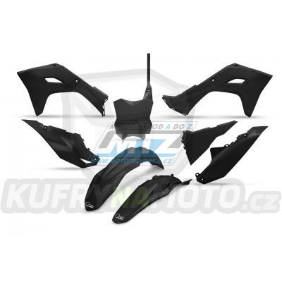 Sada plastů Kawasaki KXF450 / 24-25 + KXF250 / 25 - barva černá