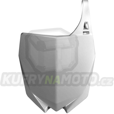 Přední tabulka POLISPORT bílá