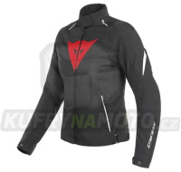Dámská moto bunda DAINESE LAGUNA SECA 3 LADY D-DRY černo/červeno/bílá