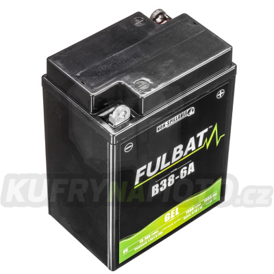 baterie 6V, B38-6A GEL, 13Ah, 105A, bezúdržbová GEL technologie 119x83x161 FULBAT (aktivovaná ve výrobě)
