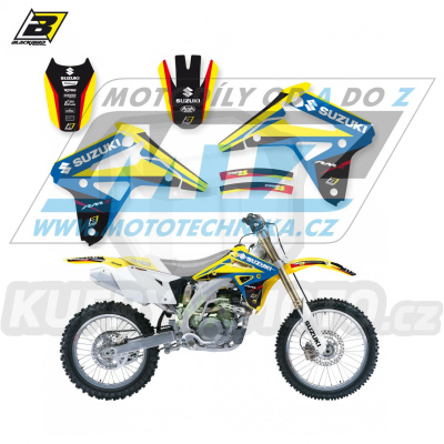 Polepy na motocykl (sada polepů Dream) Suzuki RMZ450 / 05-07 - typ polepů Dream4