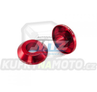 Kryty osy (rozpěrky) zadního kola ZETA Fast Spacer - ZETA ZE93-2302 - Suzuki RMZ250 / 07-25 + RMZ450 / 05-25 + RMX450Z / 10-19 - červené