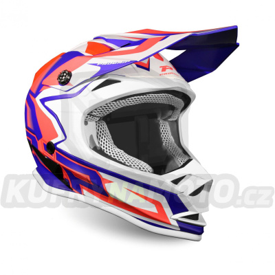 Přilba dětská Progrip 3009 Orange/blue