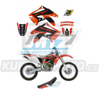 Polepy s potahem sedla (sada polepů a potah sedla Dream) - Honda CRF450R / 02-04 - typ polepů Dream4