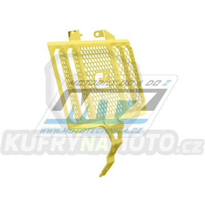 Kryty chladičů ocelové Dual Sport - Honda NC750X / 16-23 + NC750X DCT / 21-23 - barva žlutá