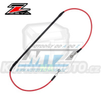 Hadice brzdová přední Z-WHEEL BRAKE HOSE - ZETA W61-12023 - Suzuki RM125+RM250+RMZ250+RMZ450 + Kawasaki KX125+KX250+KXF250+KXF450 - červená