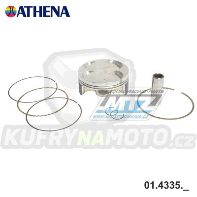 Pístní sada Kawasaki KXF250 / 04-05 + Suzuki RMZ250 / 04-06 - rozměr 76,97mm (Athena S4F07700003B)