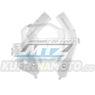 Kryty rámu - Husqvarna FC+TC+FX+TX / 19-22 + TE+FE / 20-23 + GasGas EC200+EC250+EC300 / 21-23 + MC125+MC250+MC350+MC450 + EX250+EX300+EX350 / 21-23 - barva bílá